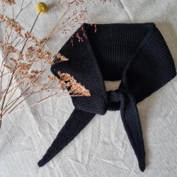 100 % Merino - Französischer Schal / Halstuch Sophie