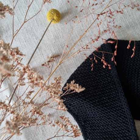 100 % Merino - Französischer Schal / Halstuch Sophie