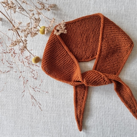 100 % Merino - Französischer Schal / Halstuch Sophie