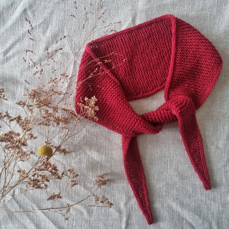 100 % Merino - Französischer Schal / Halstuch Sophie