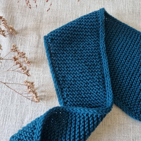 100 % Merino - Französischer Schal / Halstuch Sophie