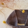 100 % Merino - Französischer Schal / Halstuch Sophie