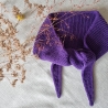 100 % Merino - Französischer Schal / Halstuch Sophie