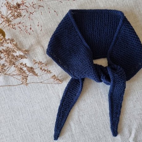 100 % Merino - Französischer Schal / Halstuch Sophie