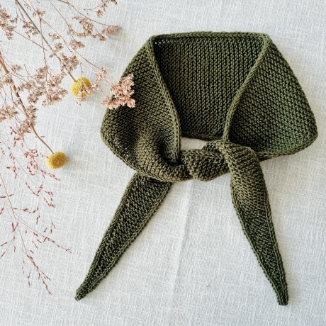100 % Merino - Französischer Schal / Halstuch Sophie