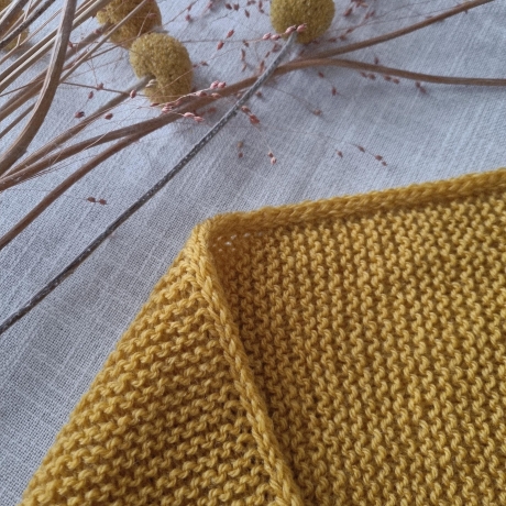 100 % Merino - Französischer Schal / Halstuch Sophie