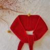 100 % Merino - Französischer Schal / Halstuch Sophie