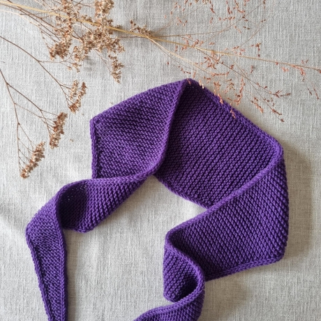 100 % Merino - Französischer Schal / Halstuch Sophie