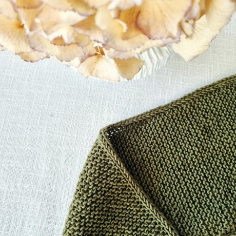 100 % Merino - Französischer Schal / Halstuch Sophie