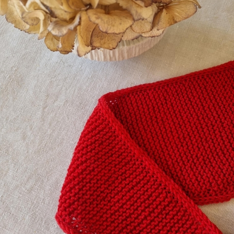 100 % Merino - Französischer Schal / Halstuch Sophie