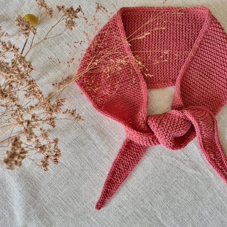 100 % Merino - Französischer Schal / Halstuch Sophie