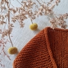 100 % Merino - Französischer Schal / Halstuch Sophie