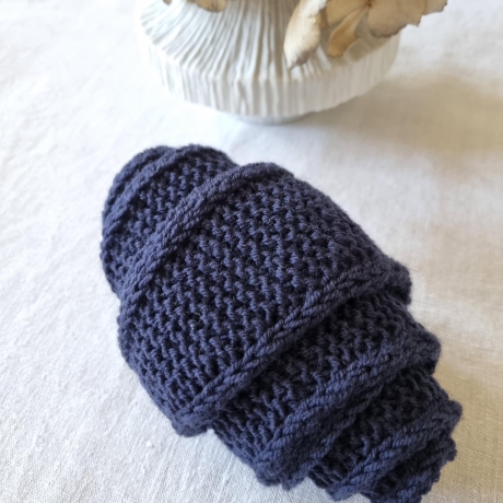 100 % Merino - Französischer Schal / Halstuch Sophie