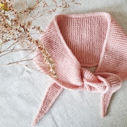 100 % Merino - Französischer Schal / Halstuch Sophie