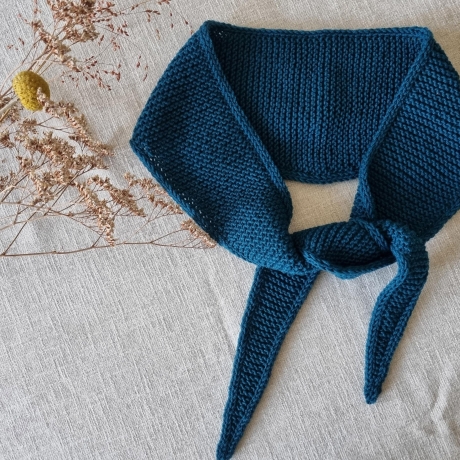 100 % Merino - Französischer Schal / Halstuch Sophie