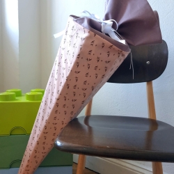 Schultüte aus Stoff - 85 cm