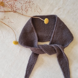 100 % Merino - Französischer Schal / Halstuch Sophie