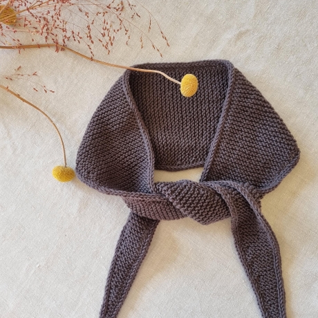 100 % Merino - Französischer Schal / Halstuch Sophie