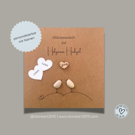 Hochzeitskarte Diamantene Hochzeit  60. Hochzeitstag handgemacht