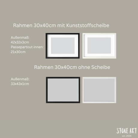 Steinbild „It’s always time for a Glaserl Wein“ – Wein Geschenk