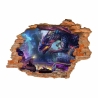 097 Wandtattoo Drache Fantasy - Loch in der Wand