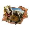 nikima - 116 Wandtattoo T-Rex Tyrannosaurus Rex Loch in der Wand