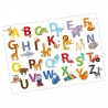 Kinder Tier ABC Poster - DIN A3