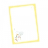 A6 Notizblock Einhorn Pusteblume gelb - 50 Blatt