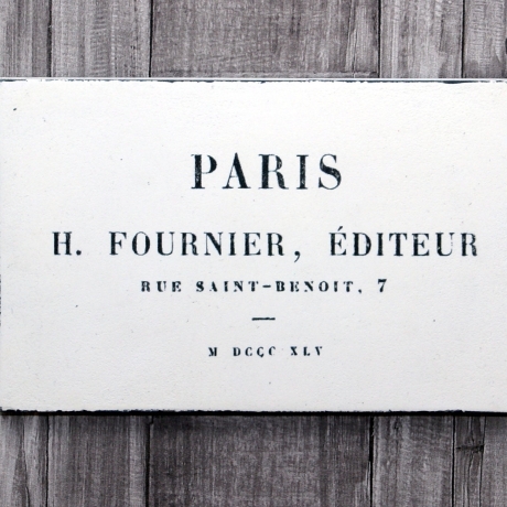 Schild Holz   PARIS  Shabby Chic Holz