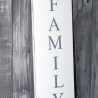 Schild We are Family Shabby Chic