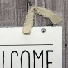 Schild You are welcome  Shabby Chic