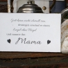 Schild Holz Mama Shabby Chic