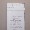 Schild Holz Shabby Chic Das Leben