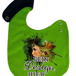 Lätzchen Multicolor personalisiert mit deinem Wunschmotiv