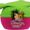 Kopftuch Babymütze Multicolor personalisiert mit Wunschmotiv