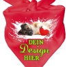 Dreieckstuch Hundehalstuch personalisiert mit deinem Wunschmotiv