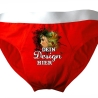 Herren Slip personalisiert mit deinem Wunschmotiv, Wunschtext