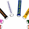 kurzes Schüsselband 25 mm Halbring personalisiert mit Wunschtext