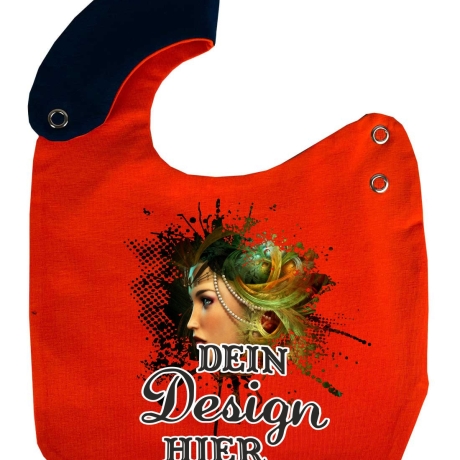 Lätzchen Multicolor personalisiert mit deinem Wunschmotiv