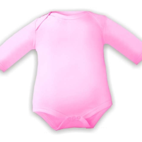 Baby Body langarm personalisiert mit deinem Wunschmotiv