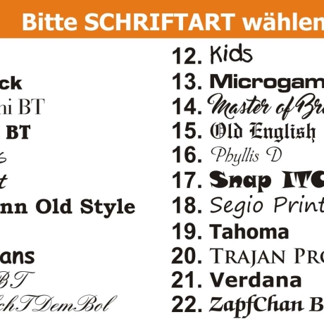 Schüsselband 20 mm personalisiert mit deinem Wunschtext