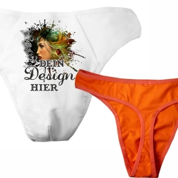 Herren String Tanga personalisiert mit deinem Wunschmotiv