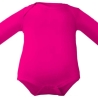 Baby Body langarm personalisiert mit deinem Wunschmotiv