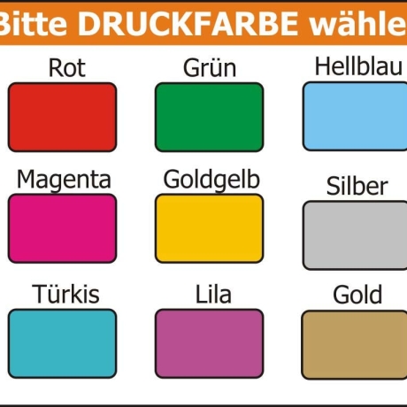 Schüsselband 20 mm personalisiert mit deinem Wunschtext