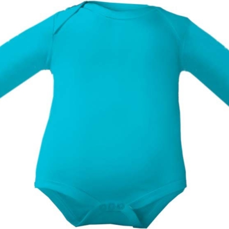 Baby Body langarm personalisiert mit deinem Wunschmotiv