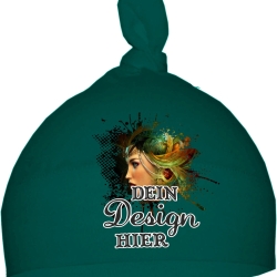 1-Zipfel Mütze uni personalisiert mit Ihrem Wunschtext