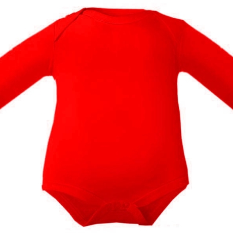 Baby Body langarm personalisiert mit deinem Wunschmotiv