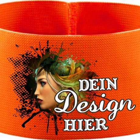 gummielastische Armbinde 10 cm personalisiert mit Wunschmotiv