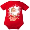Baby Body kurzarm personalisiert mit deinem Wunschmotiv