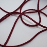 4m Kordel Schnur Band bordeaux 5 mm dick weinrot LETZTES